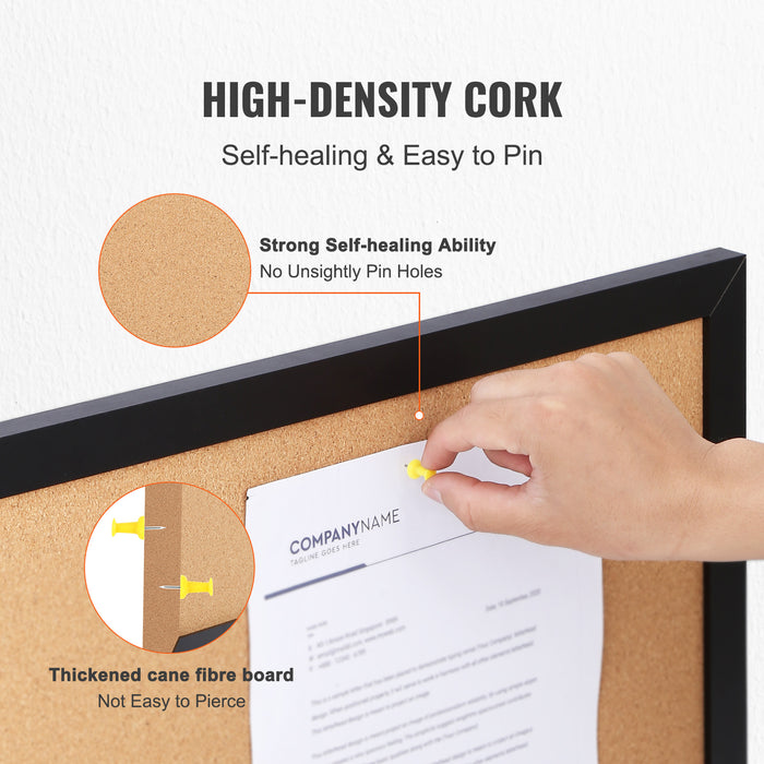 Cork Board with MDF Frame, 36 x 24