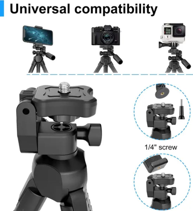 Flexible Phone Tripod with Wireless Remote