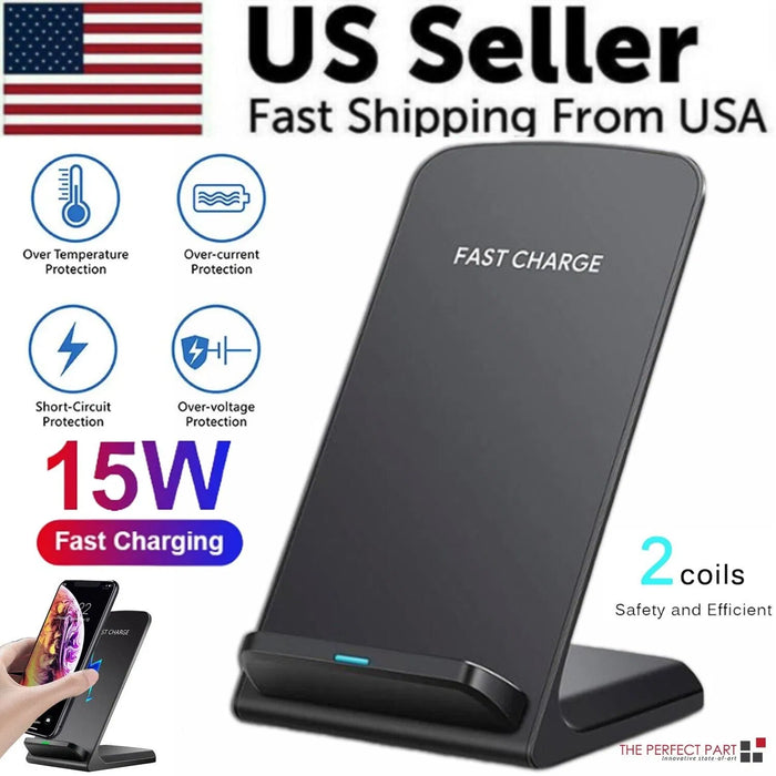 Qi Wireless Charging Stand and Dock