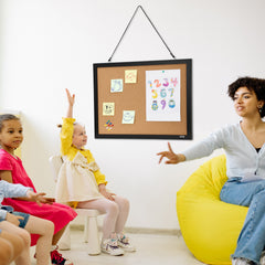 Double-Sided Bulletin Board, 24 x 18