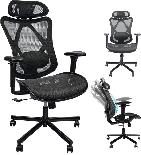 Mesh Office Chair with Lumbar Support