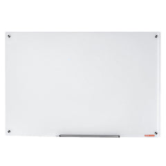Magnetic Glass Whiteboard, 36 x 24, Frameless