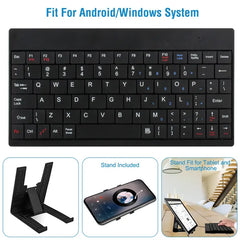 Mini Wired Keyboard, 80 Keys, with Case