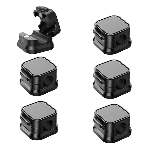 Magnetic Cable Clips, 6 Pack