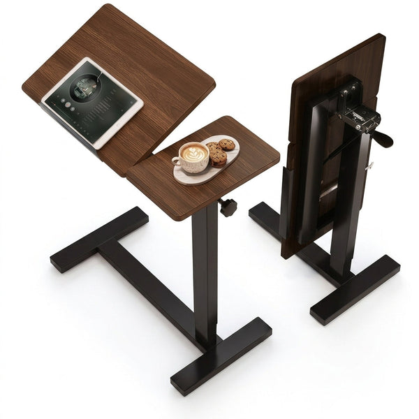 Rolling Overbed Laptop Table