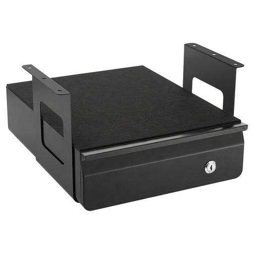 Under Desk Drawer, Lockable, 13 in